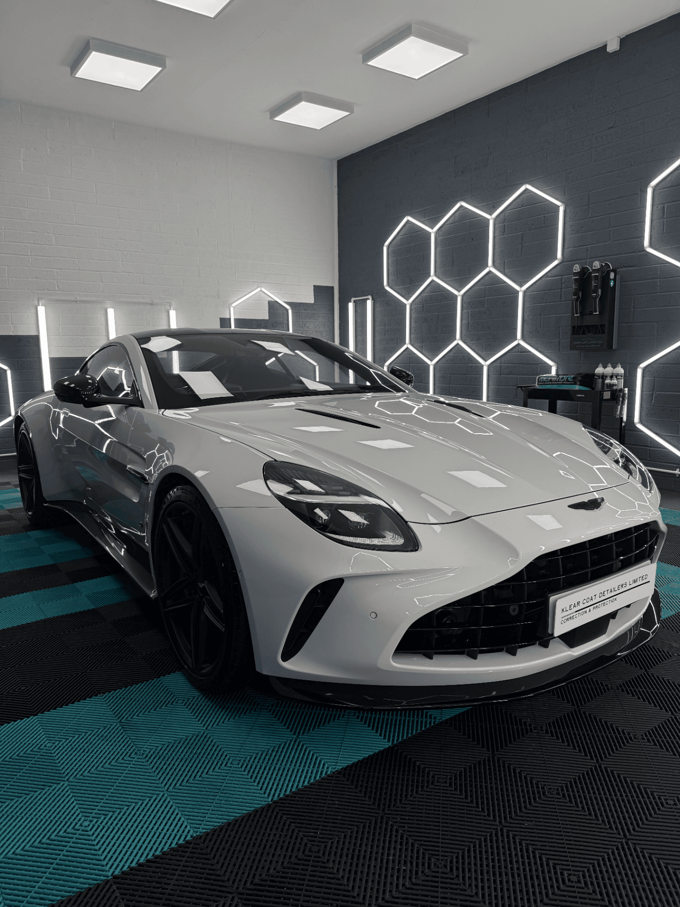 Aston Martin Vantage detailing finish
