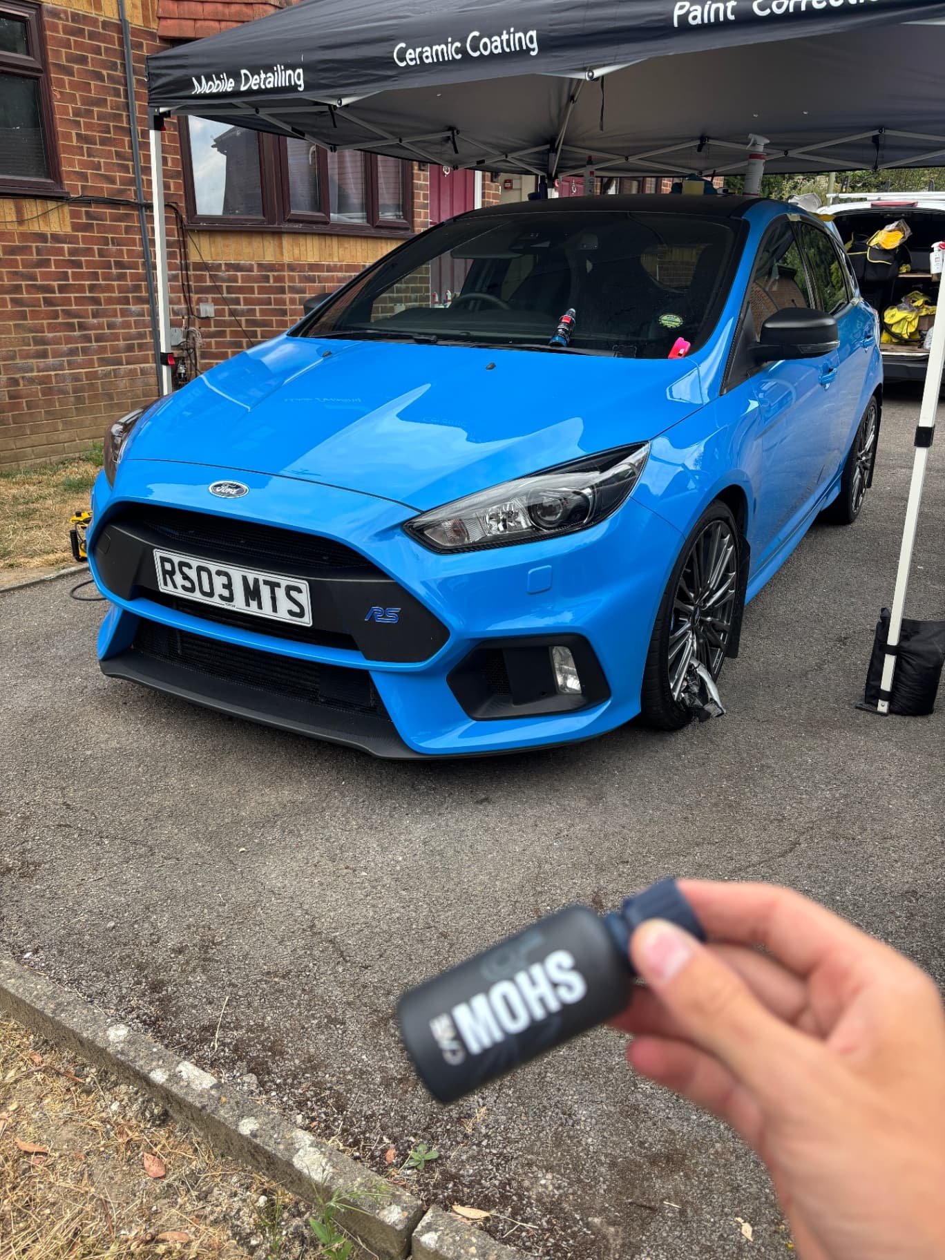 Ford Focus RS ceramic coated